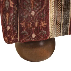 Chenille Landhaussofa mit Federkern - Comi