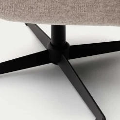 Chenille Loungesessel drehbar - Marocana