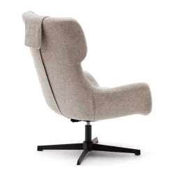 Chenille Loungesessel drehbar - Marocana