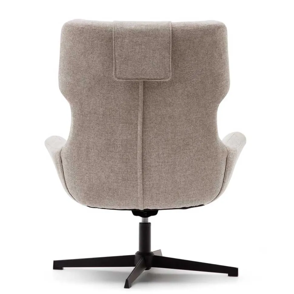 Chenille Loungesessel drehbar - Marocana