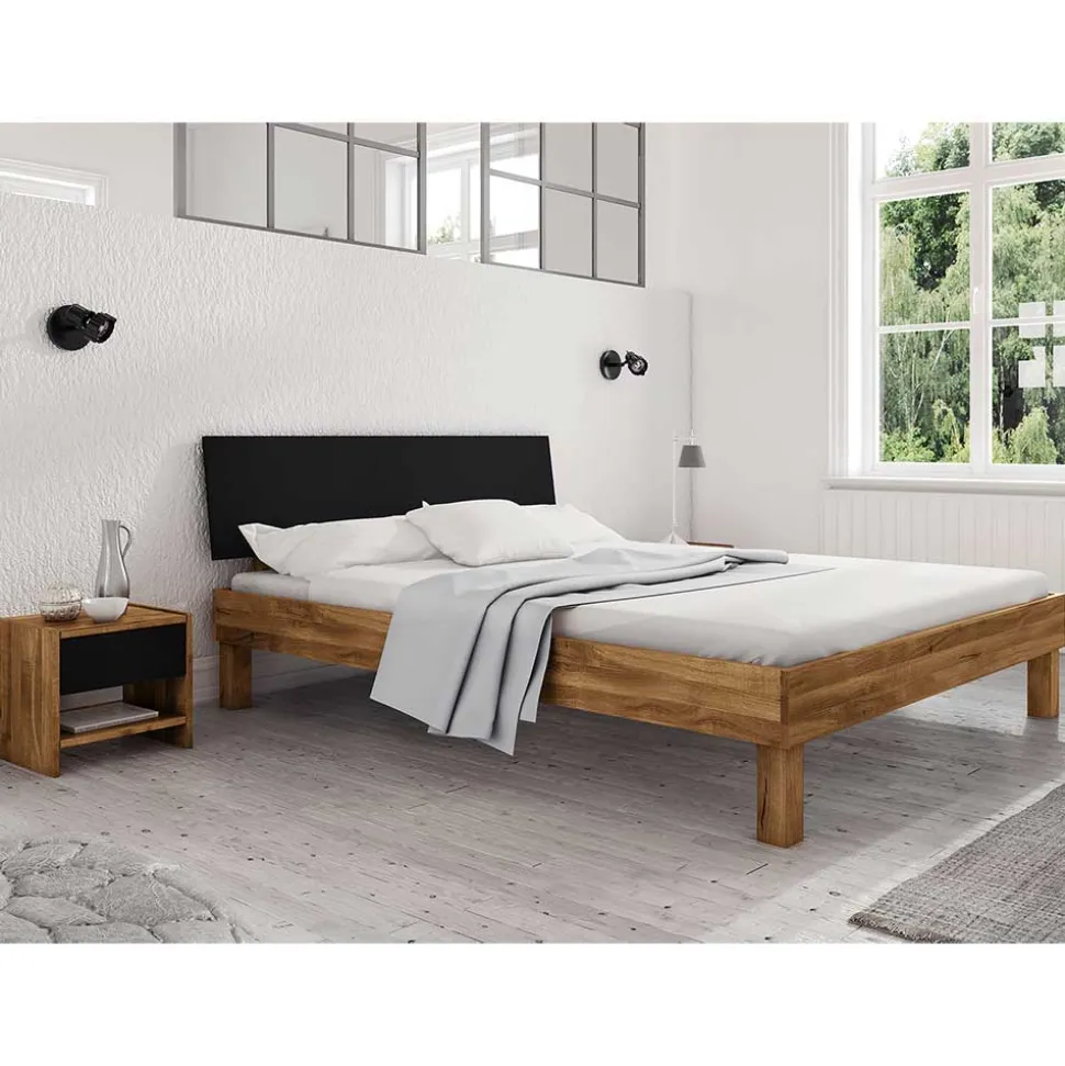 190cm Bettgestell mit Nachttischen - Olbysca (dreiteilig)