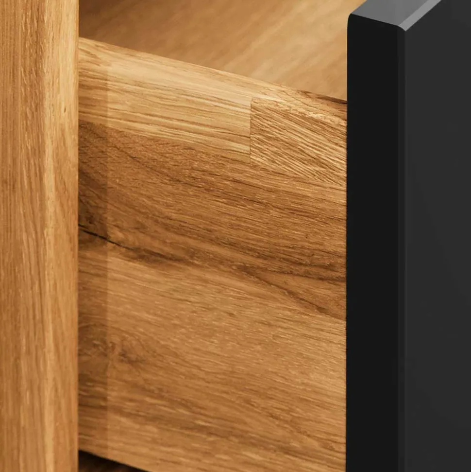 190cm Bettgestell mit Nachttischen - Olbysca (dreiteilig)