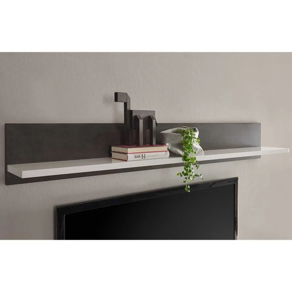 250cm breite TV Wohnwand modern - Istensa I (dreiteilig)