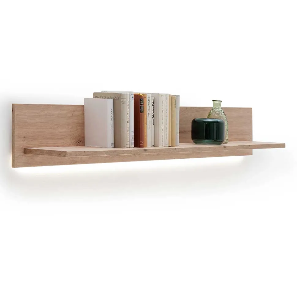 160cm breites Wandboard in Holzoptik Eiche - Nikdus