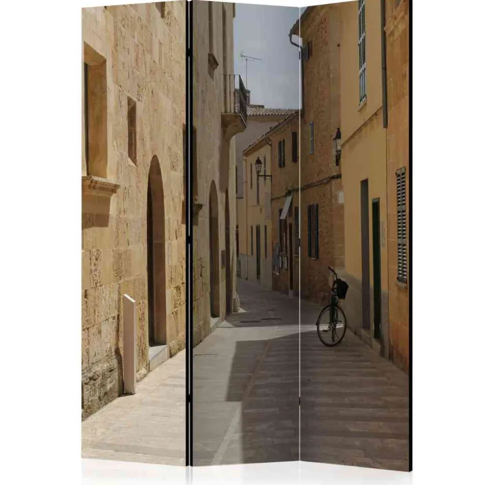 135cm Foto Paravent Gasse auf Mallorca - Andarina