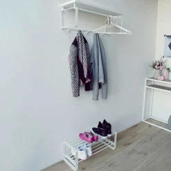 70cm Garderoben Ausstattung in Weiß - Torosma (zweiteilig)