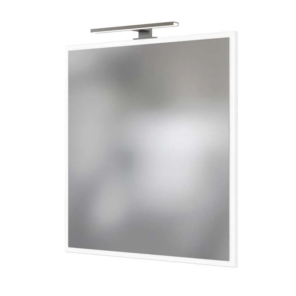 60cm Gäste WC Waschtisch & LED Spiegel - Livendas (zweiteilig)