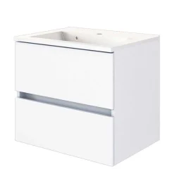 60cm Hänge-Waschtisch in Weiß - Vandan