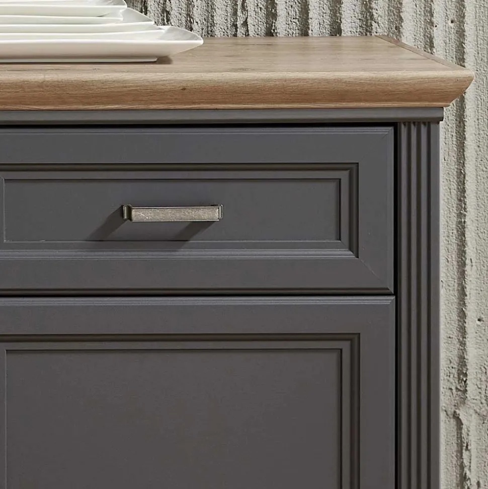 102cm hohe Kombi-Kommode im Country Style - Thumbs