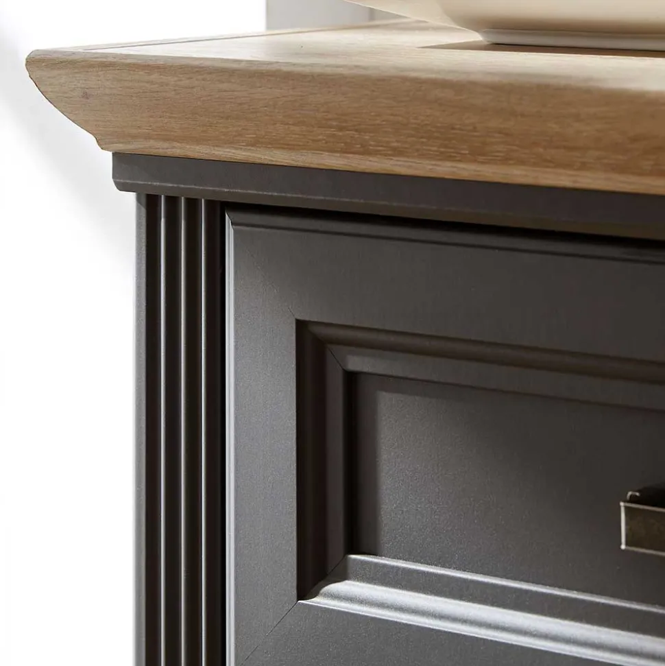 102cm hohe Kombi-Kommode im Country Style - Thumbs