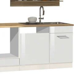 310cm Küche Zeile ohne E-Geräte - Cuneo (zehnteilig)