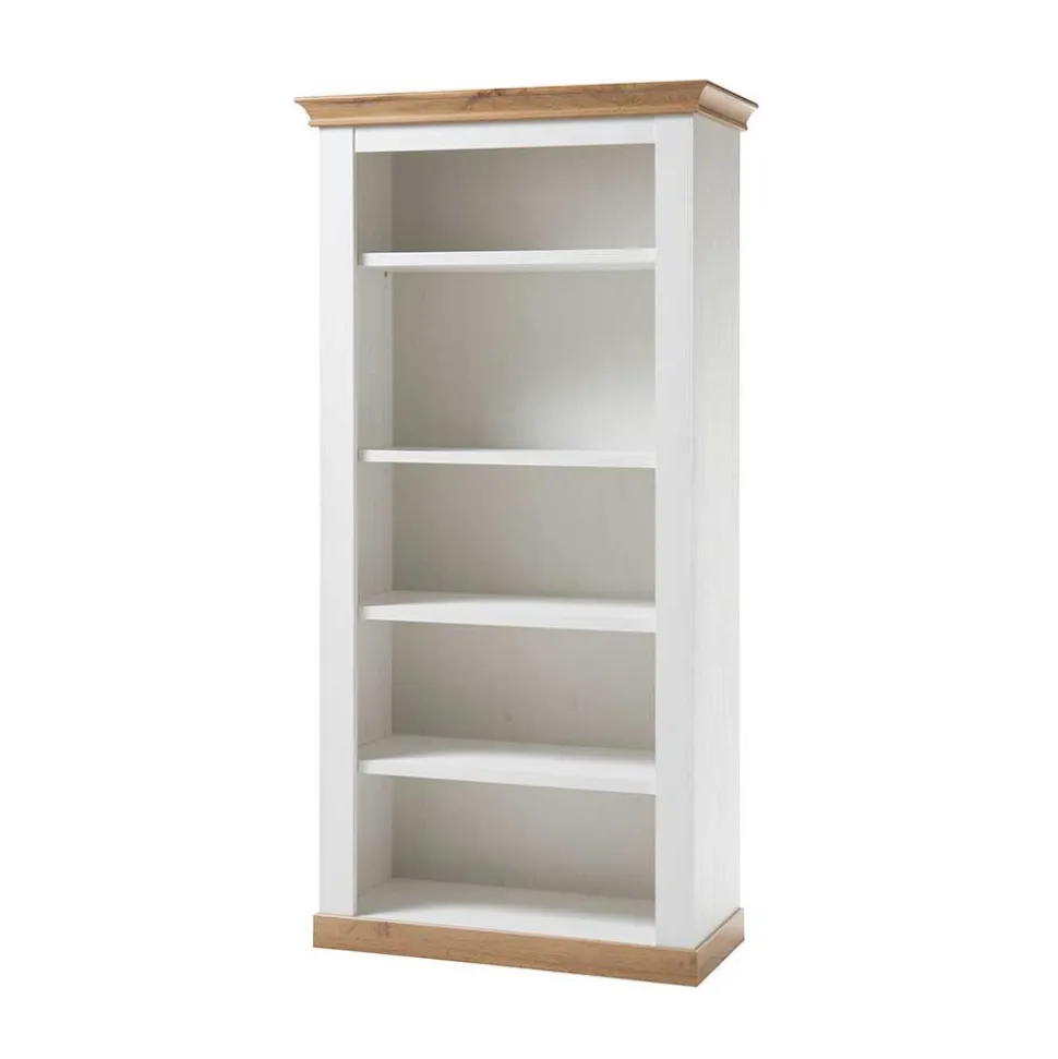 367cm Landhaus Anbauwand Set - Diatara (vierteilig)