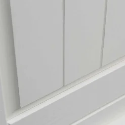 130cm Landhaus-Kommode mit Glaseinsatz - Bordona