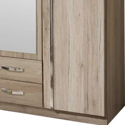 135cm Schlafzimmer Schrank in Eiche San Remo - Lagunara