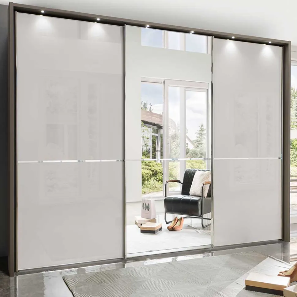 250cm Schlafzimmer Schrank 3-türig - Bassi