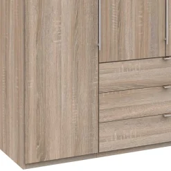 300cm Schlafzimmerkleiderschrank mit Holzdekor - Zayun