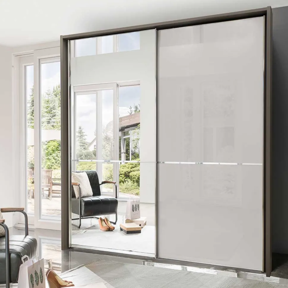 150cm Schwebetürenschrank für Schlafzimmer - Grande