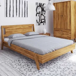 190cm Unterlänge Bettgestell aus Holz - Hardus