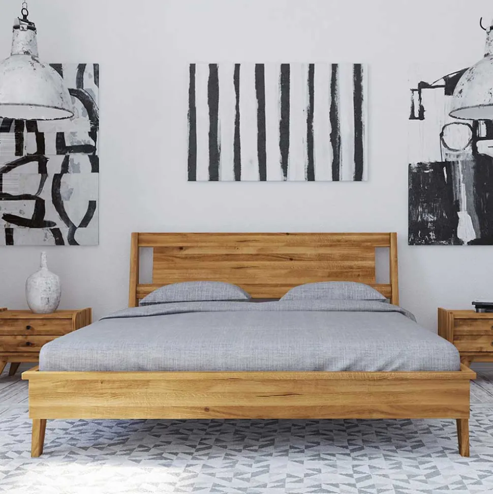 190cm Unterlänge Bettgestell aus Holz - Hardus