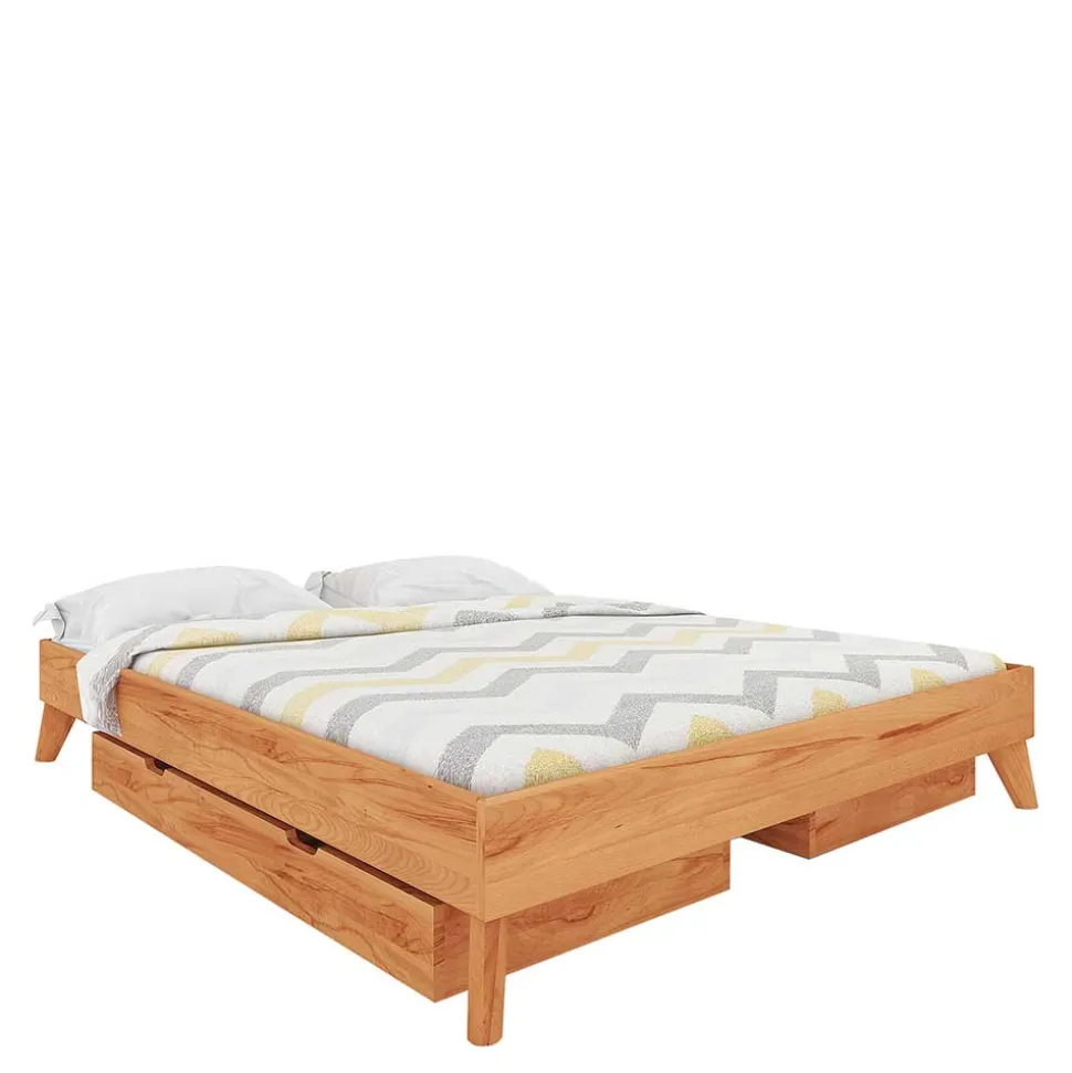 190cm Unterlänge Doppelbett ohne Kopfteil - Junola II