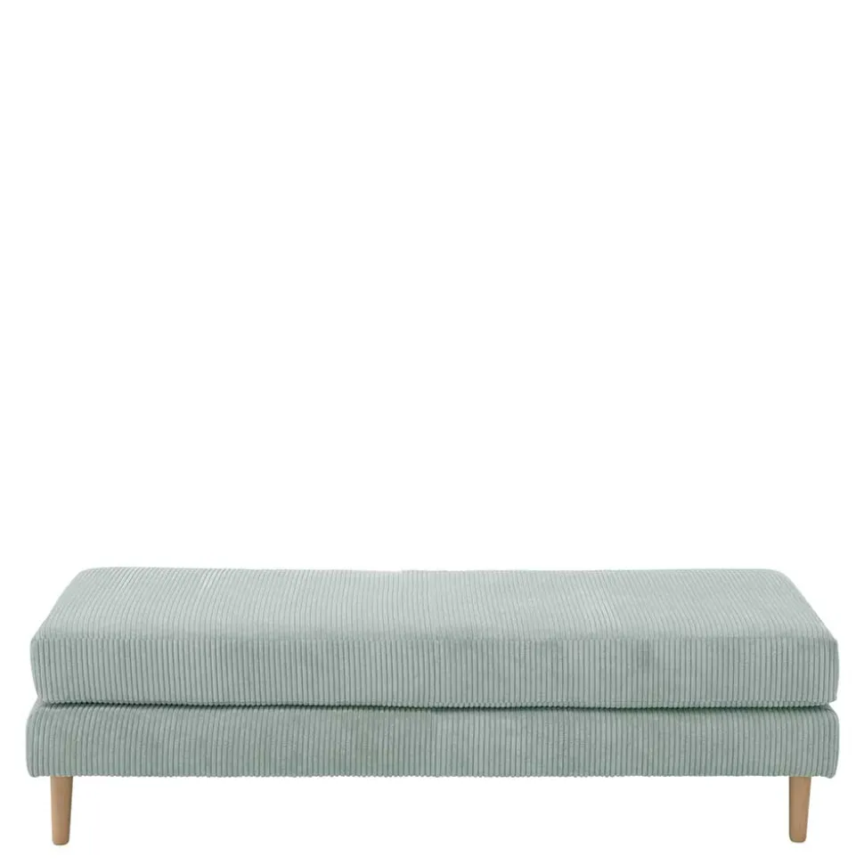 Cord Couchhocker in Silbergrau - Sectian