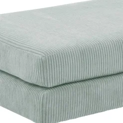 Cord Couchhocker in Silbergrau - Sectian