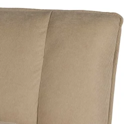 Cord Wohnzimmerstuhl in Beige - Velsamos