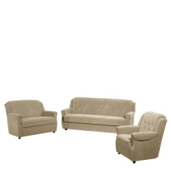 Couch Garnitur im klassischen Stil - Mabu (dreiteilig)