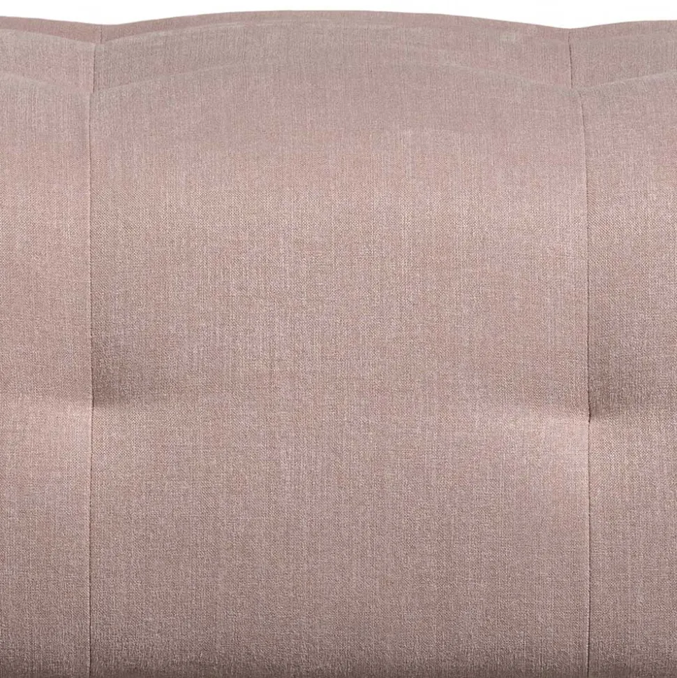 Couchhocker in Mauve Stoff - Grove