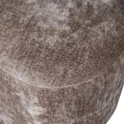 Couchhocker in Taupe Chenille - Fridelia