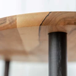 Couchtisch aus Massivholz Nussbaum - Continento