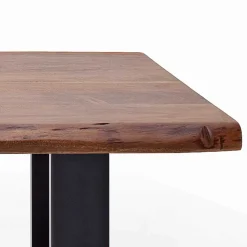 Couchtisch in Walnussfarben Akazienholz - Paytons