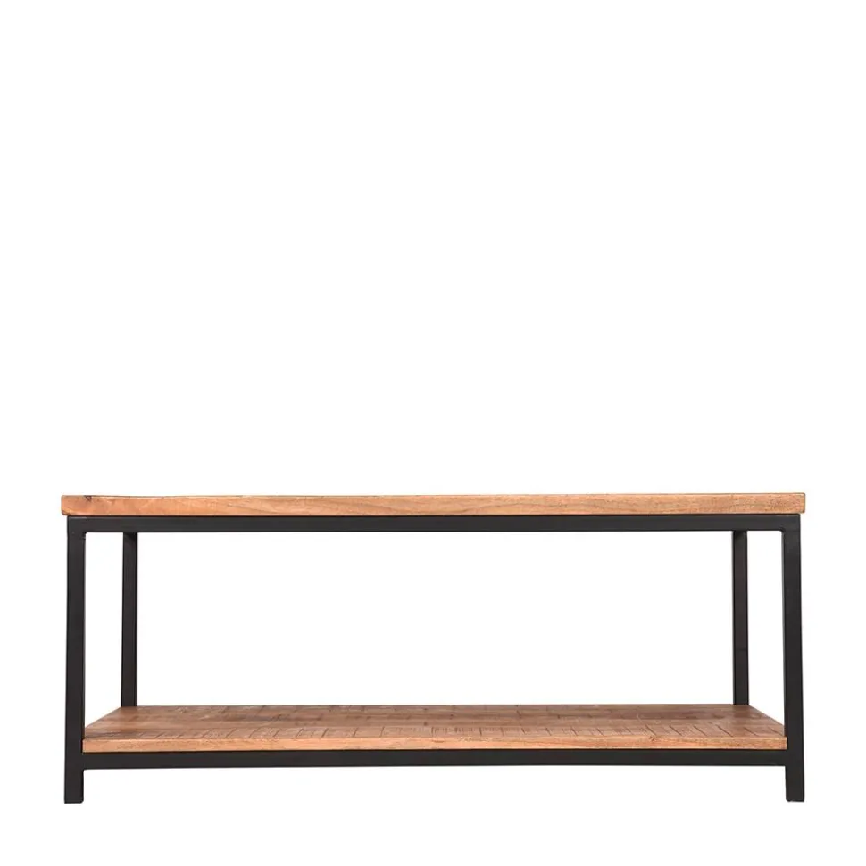 Couchtisch mit Ablageboden aus Massivholz - Jeen