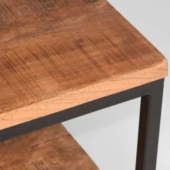 Couchtisch mit Ablageboden aus Massivholz - Jeen