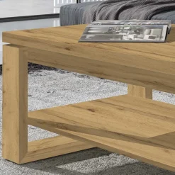 Couchtisch mit höhenverstellbarer Platte - Nelida