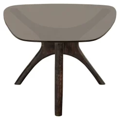 Couchtisch mit Platte aus getöntem Glas - Gabela