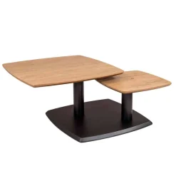 Couchtisch mit zwei Platten verdrehbar - Mesues