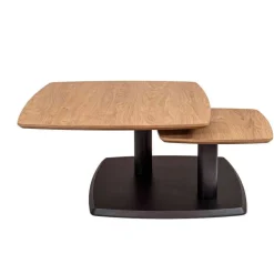 Couchtisch mit zwei Platten verdrehbar - Mesues