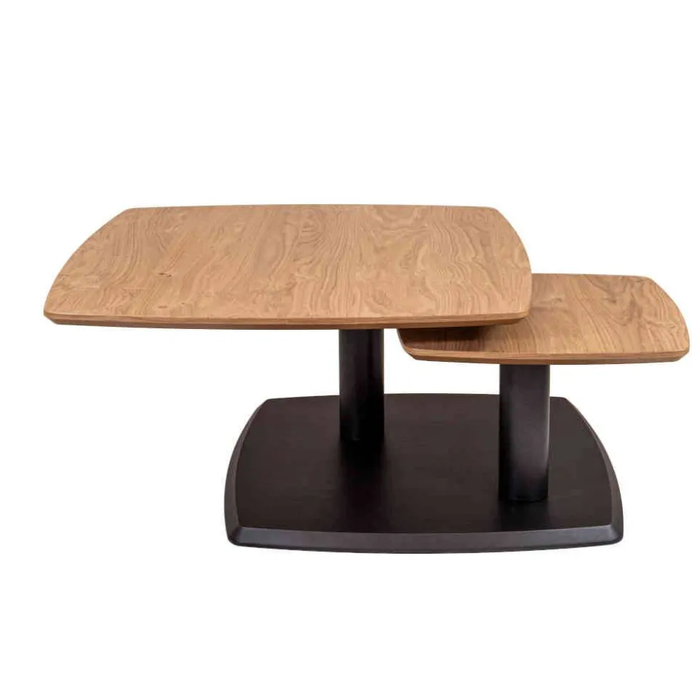 Couchtisch mit zwei Platten verdrehbar - Mesues