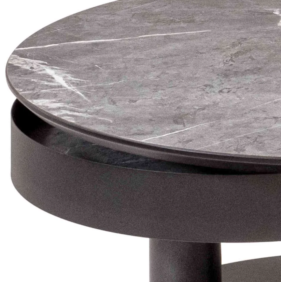 Couchtisch mit zwei Platten verdrehbar - Lachea