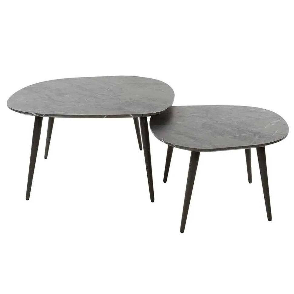 Couchtisch Paar im Retrostil - Simonas (zweiteilig)