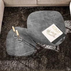 Couchtisch Paar im Retrostil - Simonas (zweiteilig)