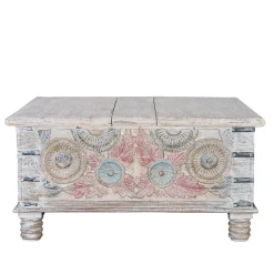 Couchtisch Truhe in White Wash - Pescara