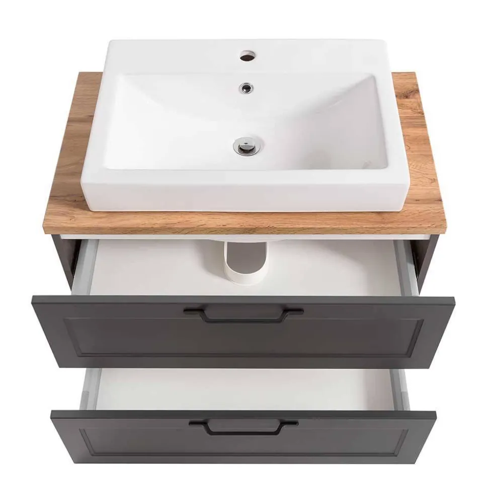 Country Chic Badeinrichtung Möbel - Novelya (vierteilig)