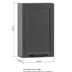 Country Chic Badeinrichtung Möbel - Novelya (vierteilig)