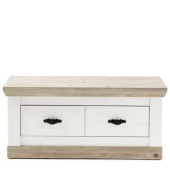 Country Flurbank mit 2 Schubladen - Nedita