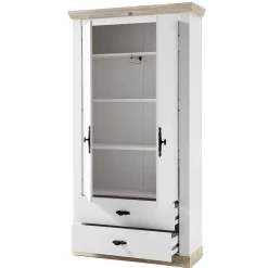 Country Garderoben Set mit Schrank - Nedita (dreiteilig)