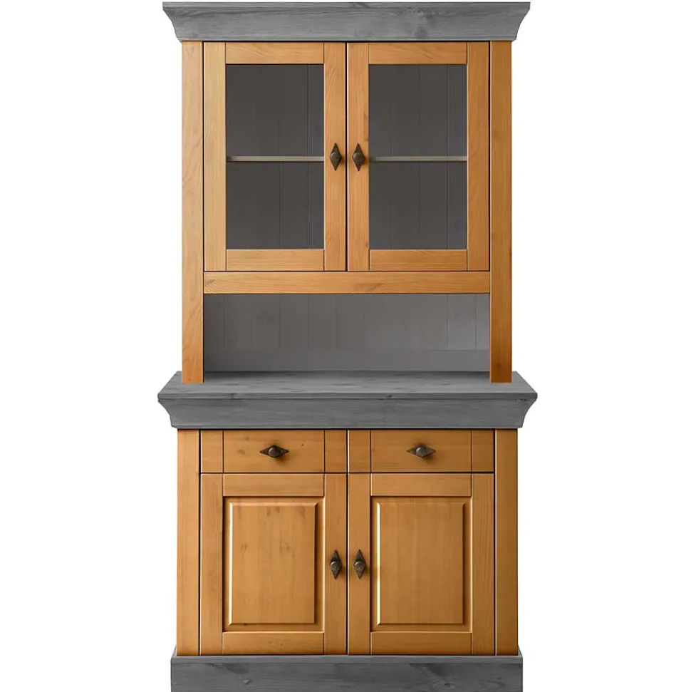 Country Style Buffet in Kiefer Lauge & Grau - Eshelas