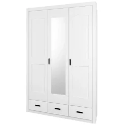 Country Style Schrank in Pinie Weiß - Imtreba I