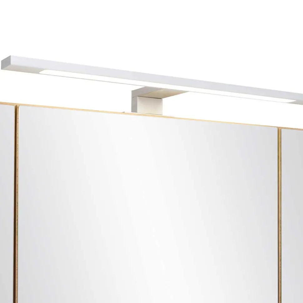 3D Spiegelschrank in Wildeiche Nachbildung - Tofias